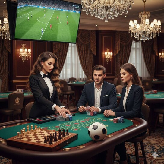 军棋对战场景示意图